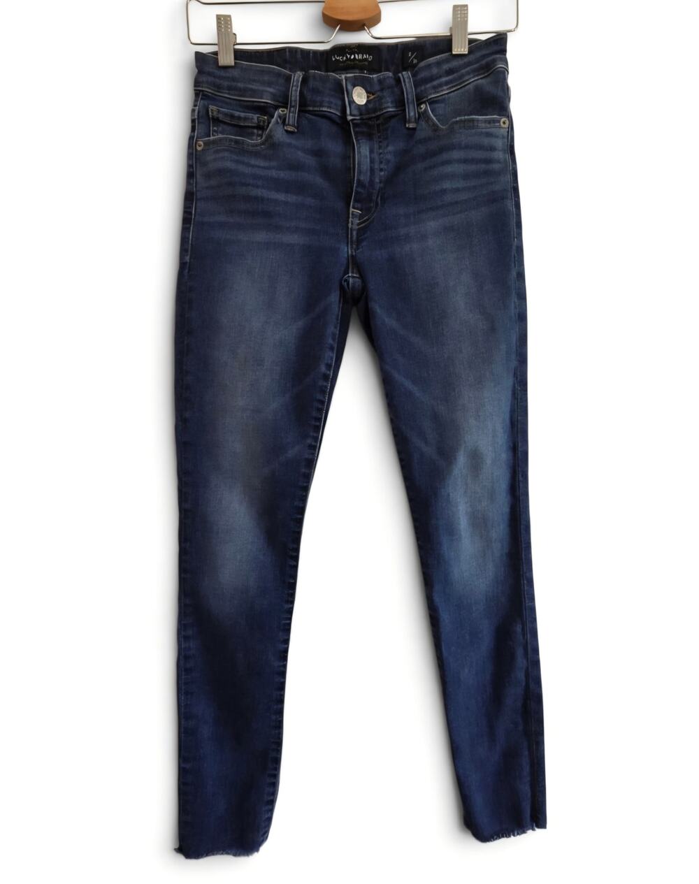 Lucky Brand Ava Skinny Jeans Women’s Size 2/26 Blue Denim Mid Rise